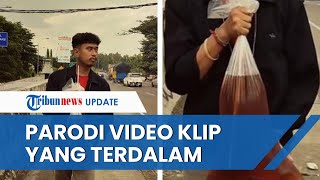 Bikin Ngakak, Begini Cerita Pengunggah Pria Bawa Es Teh Jumbo Parodi Video Klip Yang Terdalam NOAH
