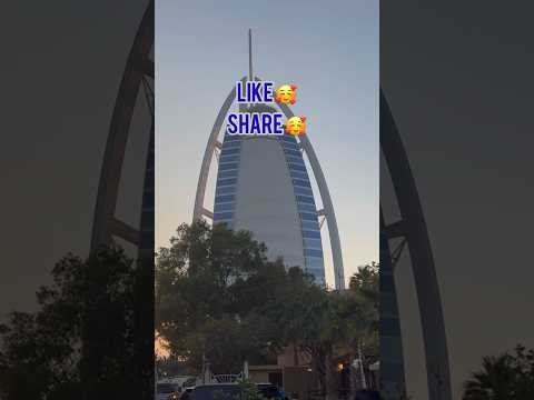 Inside Burj Al Arab 🥰🗼🤩#dubai #jumeirahbeach #burjalarab #sevenstarhotel #dubailife #views #enjoy