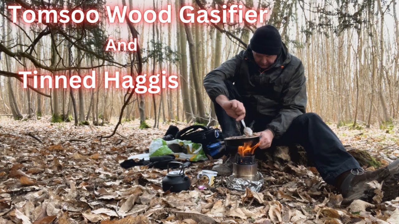 Tomshoo Wood Gasifier Wood Stove And Tinned Haggis