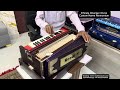 9 Scale Changer 3 Line Custom Name Folding Harmonium. Booking open +91 9832342906.