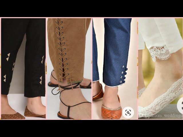 Latest and Trendy Straight Pants Designs