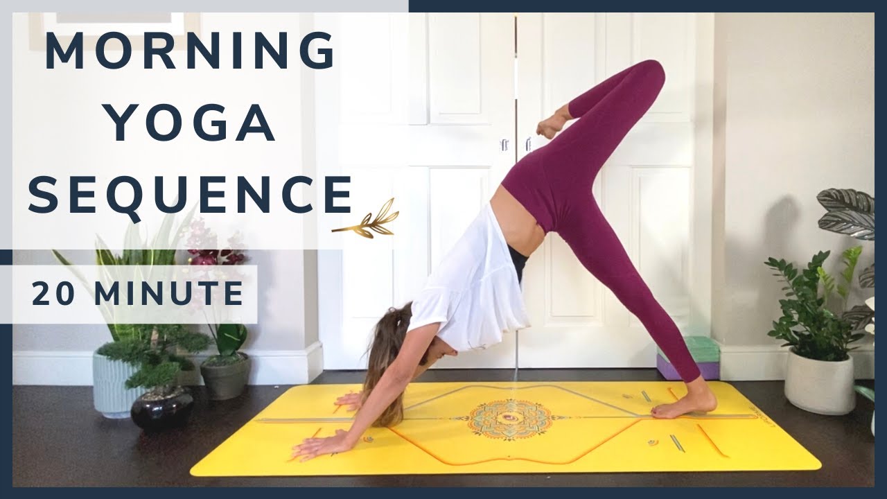 Morning Yoga Sequence • 20 minute • Yoga Happy • Hannah Barrett Yoga