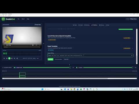 How to Set Up DeepL and Translate in DubbiOvi 2.0