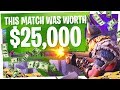 This Game of Fortnite WON us $25,000! - Fortnite 250K Summer Skirmish Winner