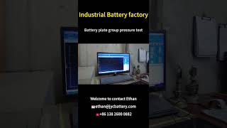Battery Plate Group Pressure Test