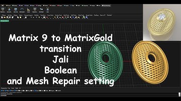 MatrixGold Jali Boolean Mesh Repair