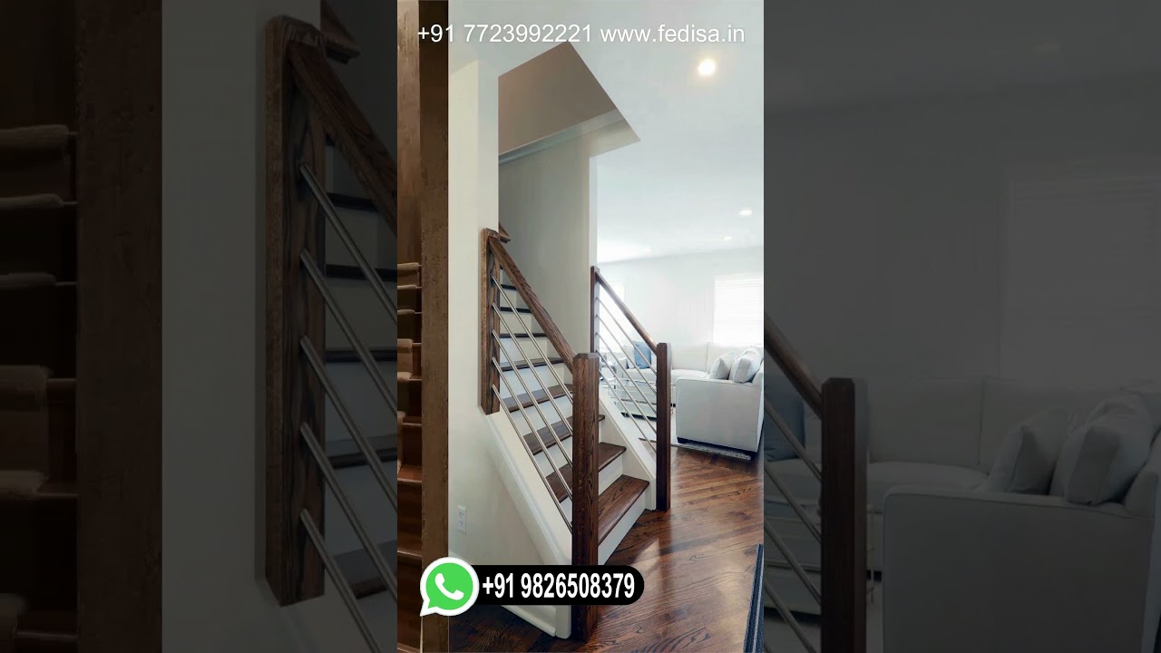 Stairs Design For Home Steel Railing Design For Terrace Chhat Ki Railing Ka Design Simple Iron Win