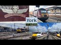 Mega compilation of trains at York on 22nd and 23rd of July 2024