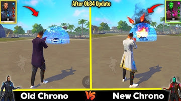 OLD CHRONO VS NEW CHRONO ABILITY TEST FREE FIRE- para SAMSUNG,A3,A5,A6,A7,J2,J5,J7,S5,S6,S7,S9,A10FF