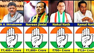 Top 15 Richest Congress Leaders in India 2026 | Net Worth & Assets Revealed