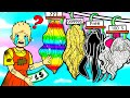 Oh! How Much Is The Rainbow Hair? - Poor Squid Game VS Sinister Maleficent  | WOA Doll Crafts
