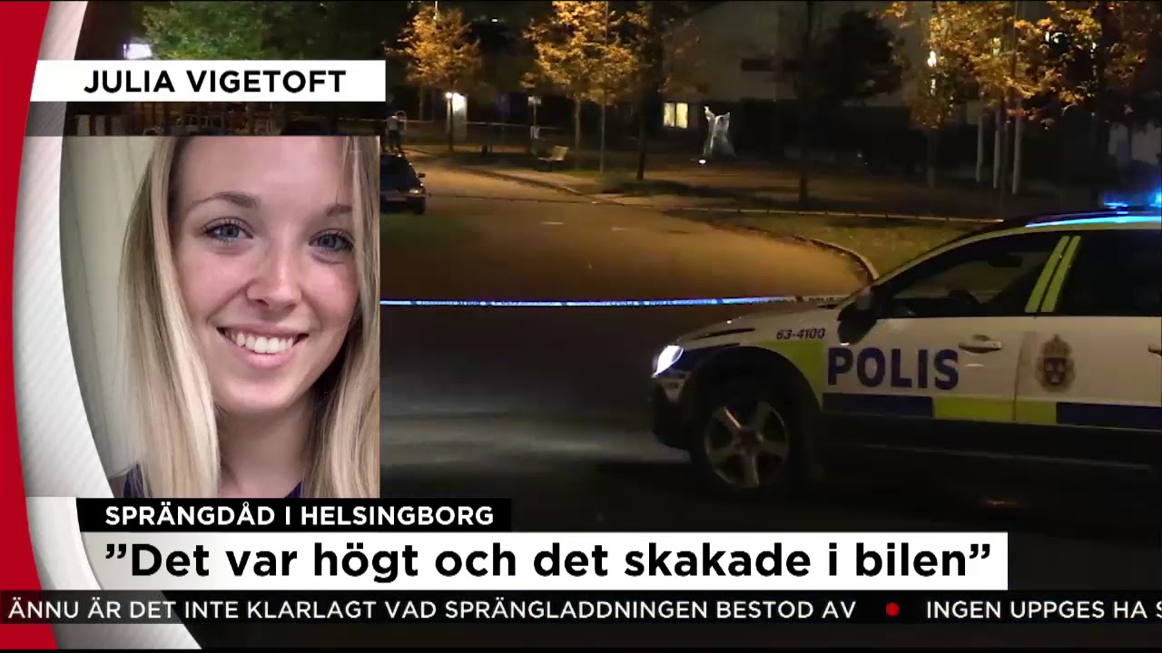 ”Det var högt och det skakade i bilen” - Nyheterna (TV4)