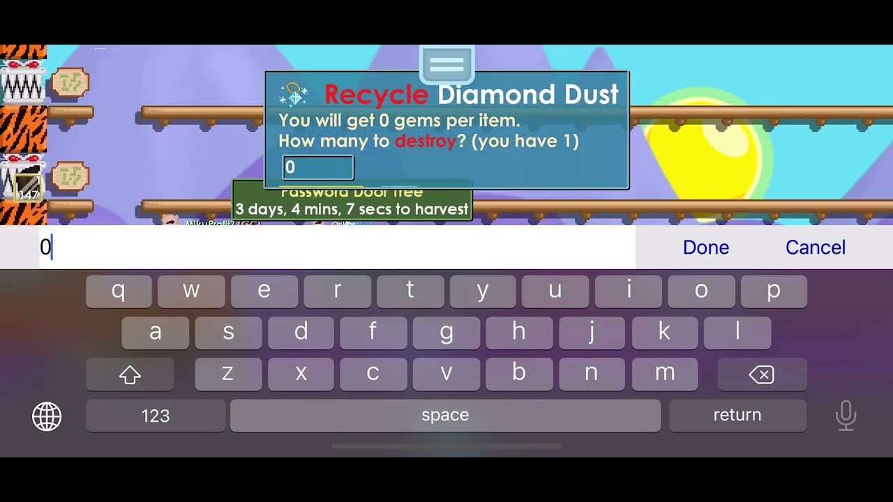 Diamond dust looks kinda ugly