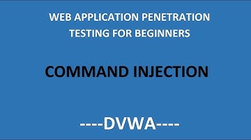 Command Injection | #DVWA | Ethical Hacking