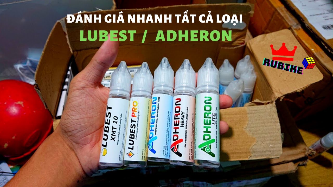 Đánh giá Lubest XMT 10 / Pro / Adhearon một cách ngắn ngọn trong vòng 5 phút | RuBiKe 1945