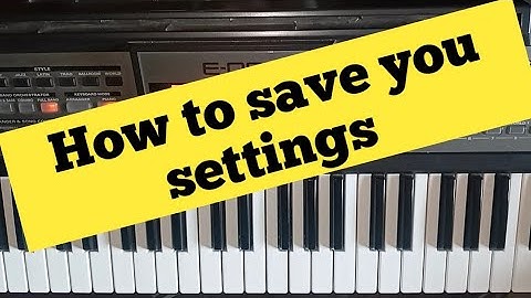 Save your favorite sounds || Roland E-09 #itende