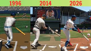 Evolution of MLB The Show Games (1996–2026)