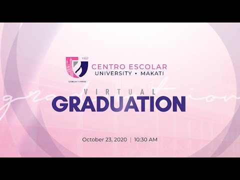 CEU Makati Virtual Graduation Ceremony (Class of 2020)