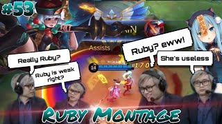 When they look down on our Ruby | UI HOOKS | Ruby Montage #53 | ikanji Gaming | Mobile Legend