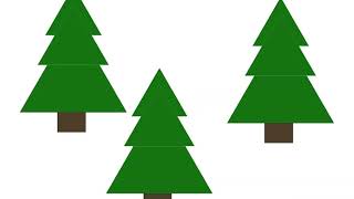 Easy Winter Tree Craft Project: Free Printable Tree Template