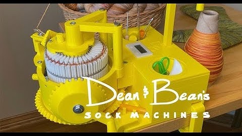 2.0 Model Sock Machine and Ribber Introduction