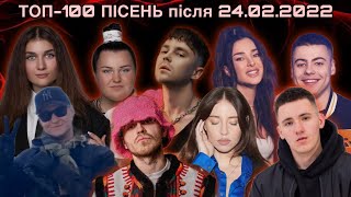 2 years 💔 TOP-100 Ukrainian songs after the Russian invasion of Ukraine