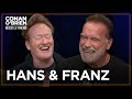 Arnold Schwarzenegger Wants Conan To Make “The Hans &amp; Franz Movie” | Conan O&#39;Brien Needs A Friend