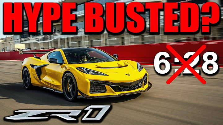 New C8 ZR1 Nürburgring INFO from GM Shows Hype BUSTED...