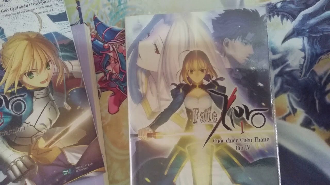Unboxing Fate - Zero ( Light Novel ) tập 2 - YouTube