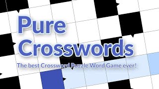 Pure Crosswords - the best Crossword Puzzle Word Game ever! | Trailer (Nintendo Switch) screenshot 4