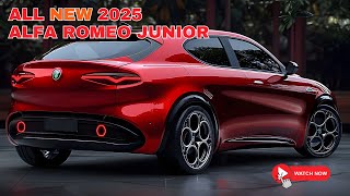 New Look! 2025 Alfa Romeo Junior Renamed!: Reviving a Legend!