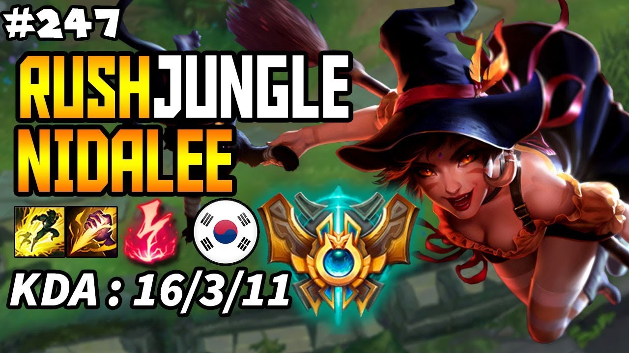 KT RUSH NIDALEE JUNGLE - KOREA CHALLENGER SEASON 8