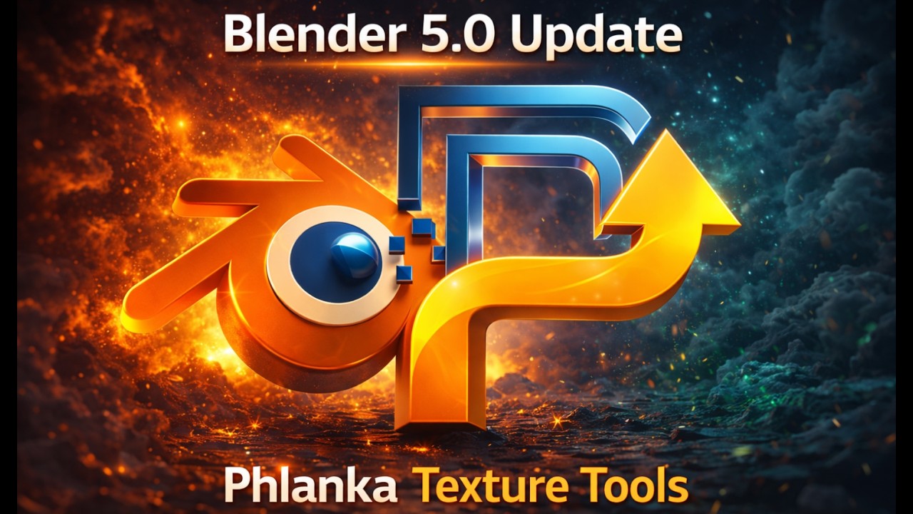 Blender 5.0 + DayZ: Full Weapon Reskin Workflow with Phlanka Texture Tools