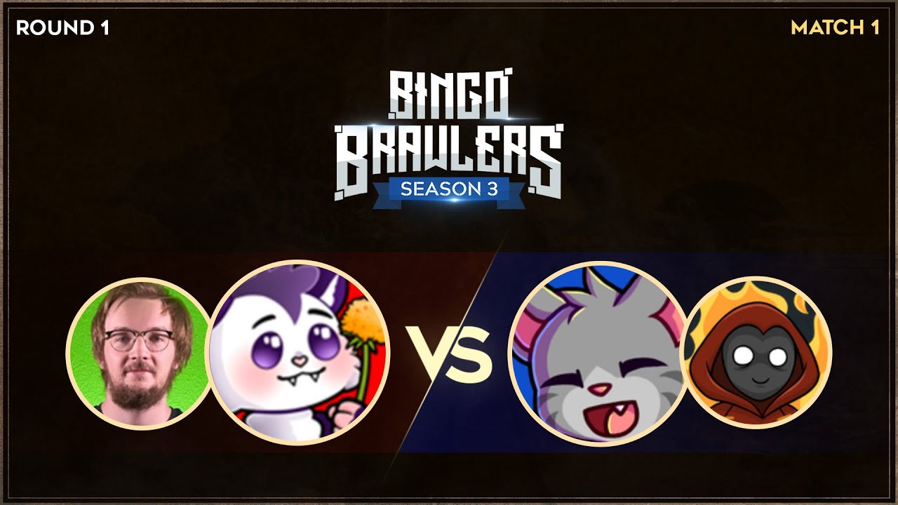 Bingo Brawlers Season 3 Day 1 Jo W Bush vs Monkey ballers