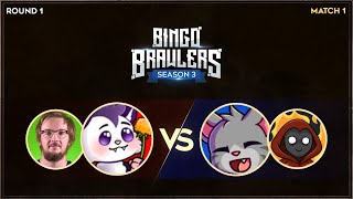 Bingo Brawlers Season 3 Day 1 Jo W Bush vs Monkey ballers