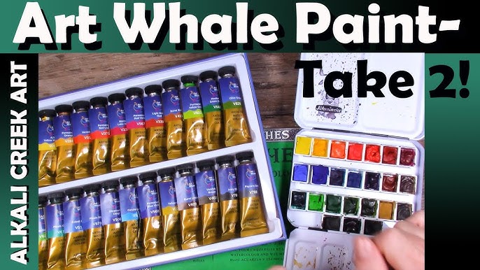 Unboxing and swatching the most insane watercolours I have ever seen