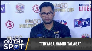 Coach Ronald Tubid On Terrafirmas Bounce-Back Win Vs Nlex