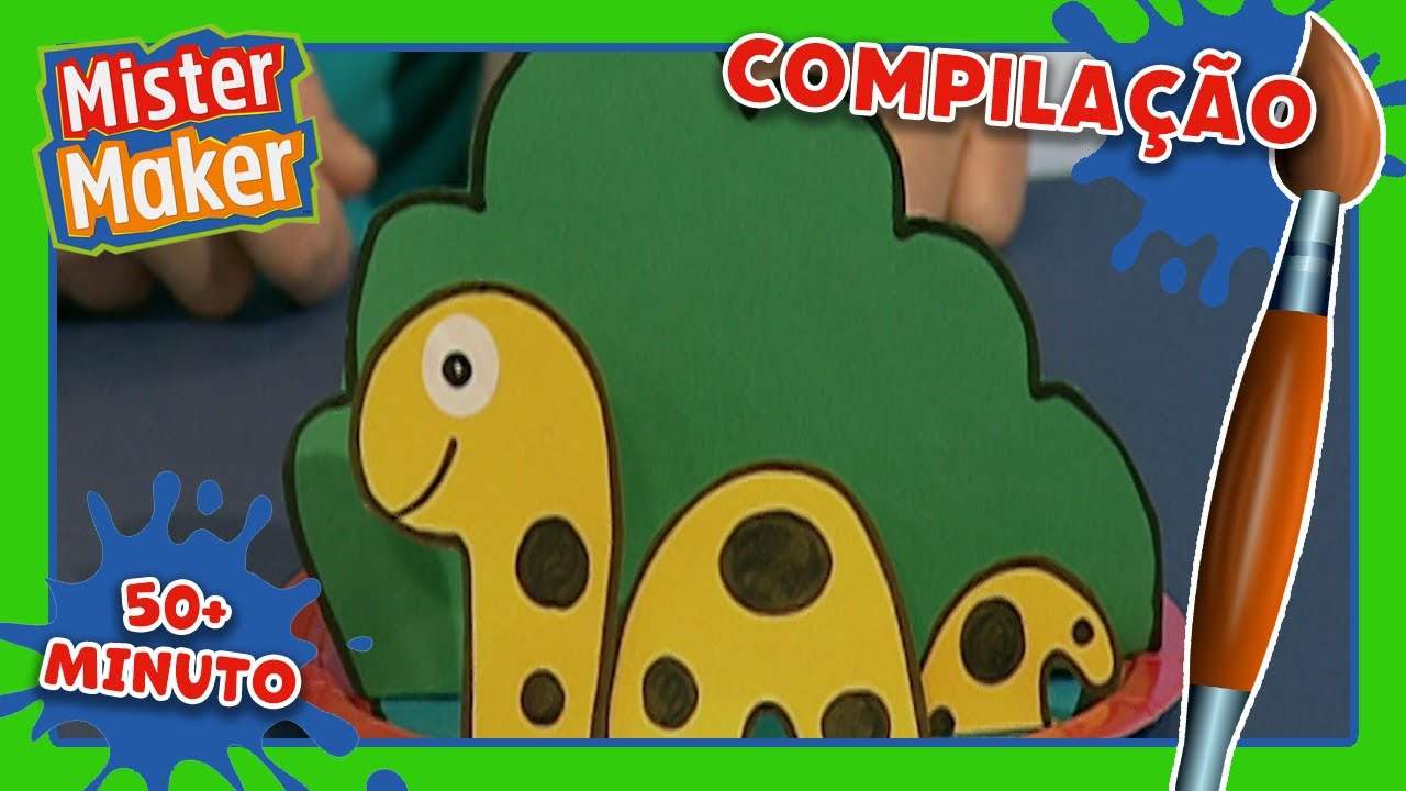 Artesanato com monstro incrivelmente divertido que você não pode perder! 🎨 MISTER MAKER em PORTUGUÊS