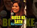 Boss Ke Saath 😳 PART 1| Pranit More | Marathi Crowd Work #shorts #standupcomedy #pranitmore