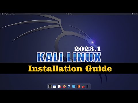 How to Install Kali Linux 2023.1 with Manual Partitions on a UEFI PC | Kali 2023.1 Install Guide