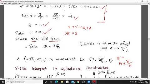 Calicut University - Sem 3 - Complimentary Mathematics - Triple Integrals - Part 5.