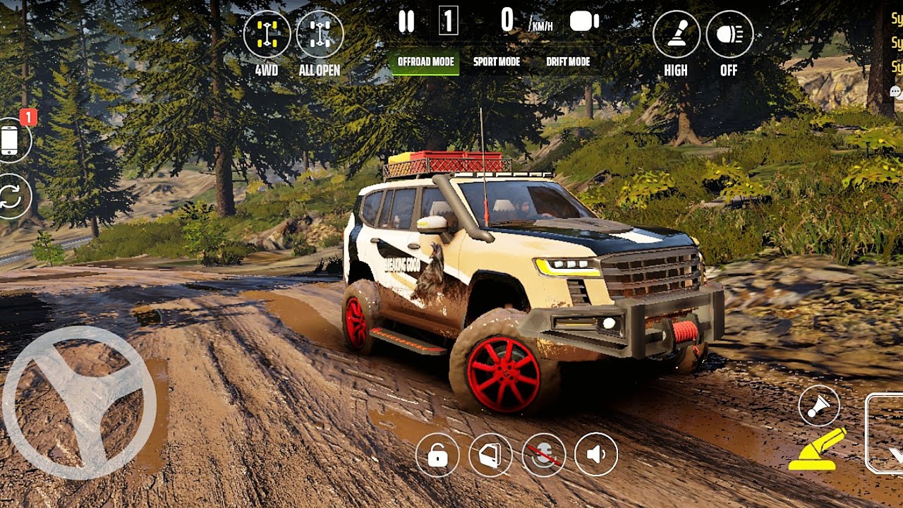 OFF - ROADING IN MODIFIED CAR