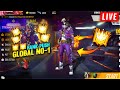 Free Fire Live - Push For Global Top 1 GrandMaster and Heroic