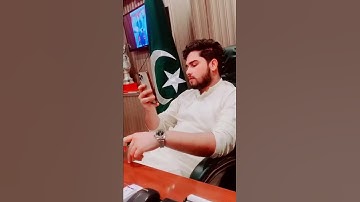 Ch usama GUJJAR chairman of zakat and usher department