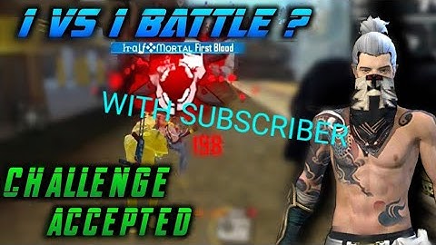 HE CHALLENGED ME 1 VS 1 😡CUSTOM CHALLENGE ACCEPTED 1 VS 1 WITH SUBSCRIBER