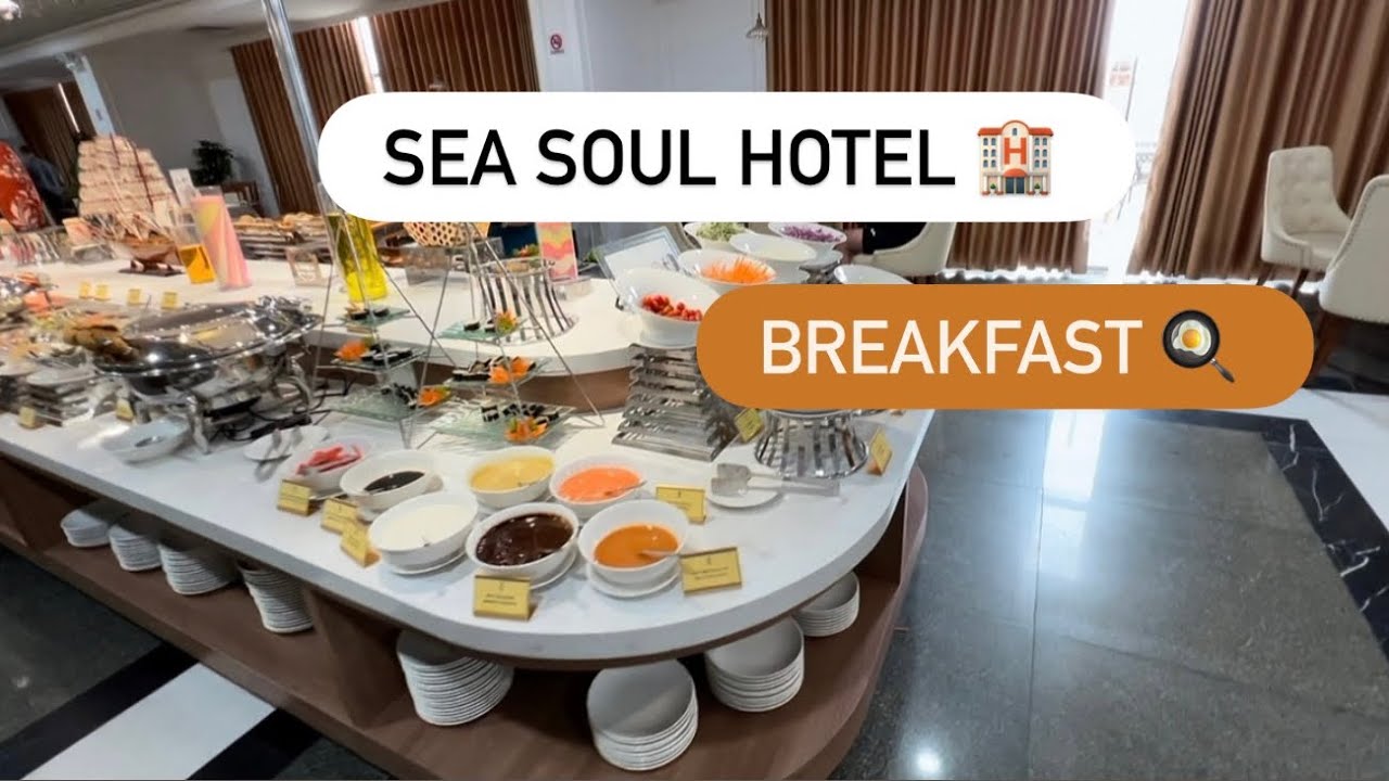 Обзор завтраков в отеле Sea Soul Hotel Нячанг 🍜🙈Много еды - Нечего есть🤯Азиатское меню на завтрак🍛