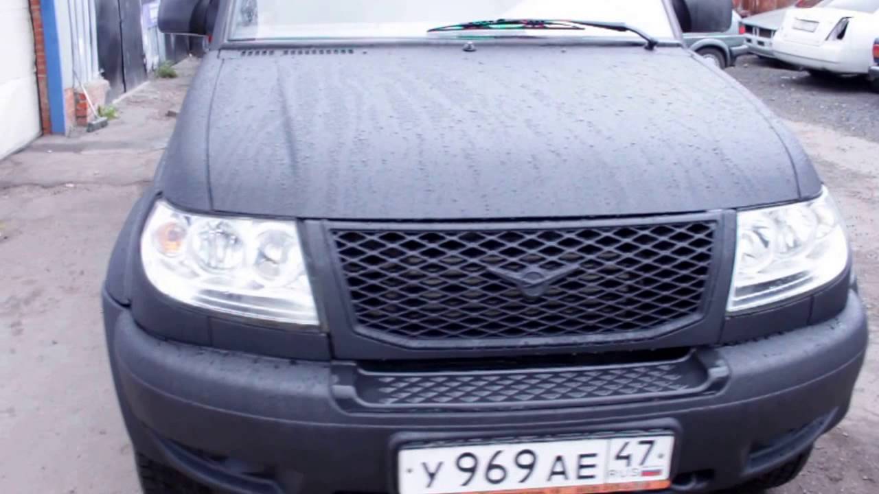 RAPTOR U-POL покраска РАПТОРОМ UAZ PATRIOT от PLASTIDIP3