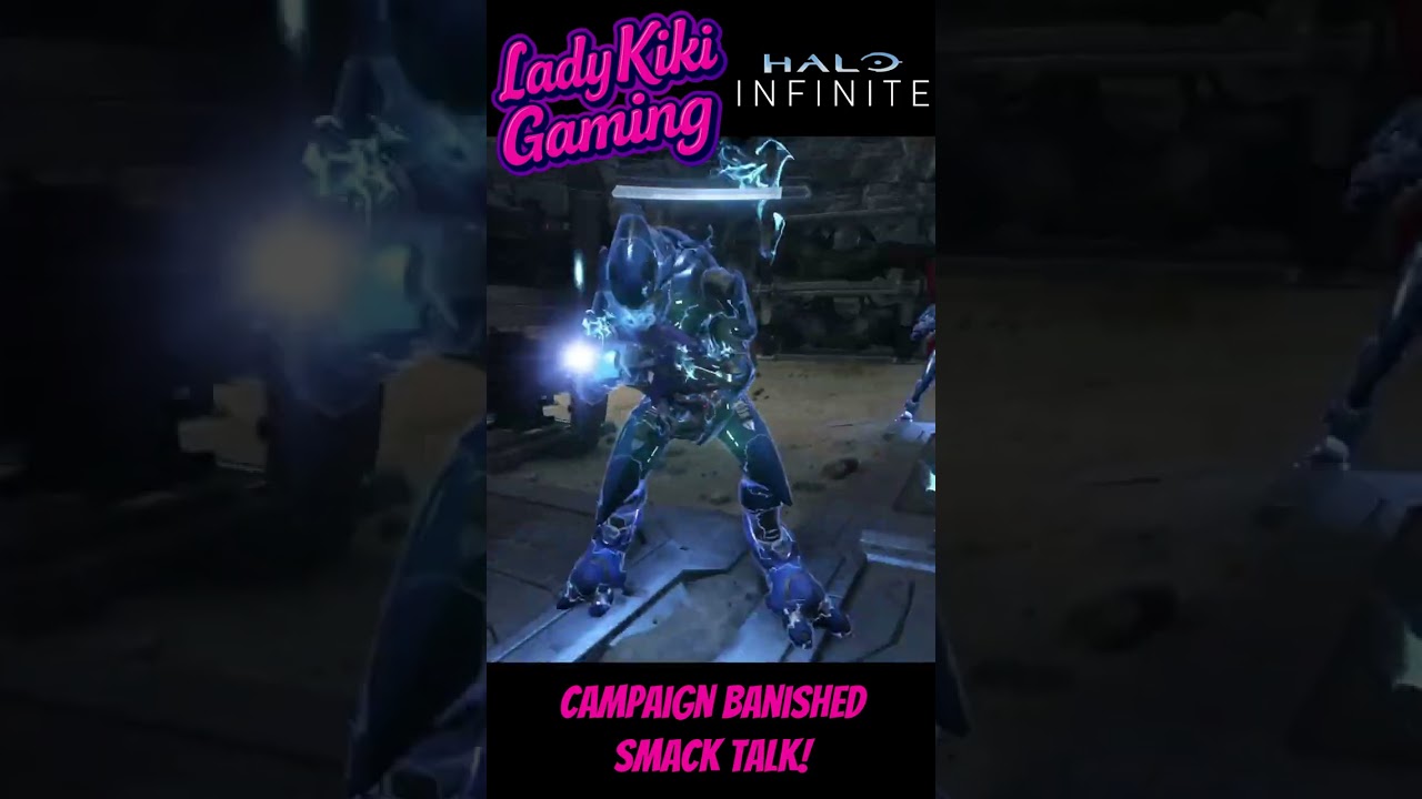Halo Infinite | Campaign Banished Smack Talk! (Xbox) - Lady Kiki Gaming Shorts