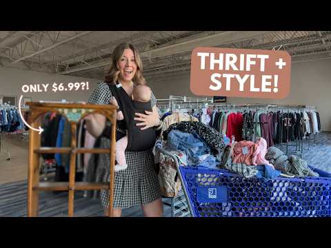 A Full Cart & A *surprising* Find! | Thrift With Me | Goodwill Thrift Haul