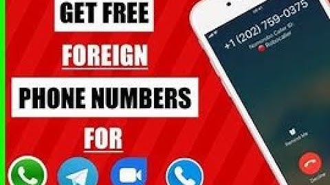 How to get a FREE Phone Number without VPN - Free Virtual Phone Number for Verification